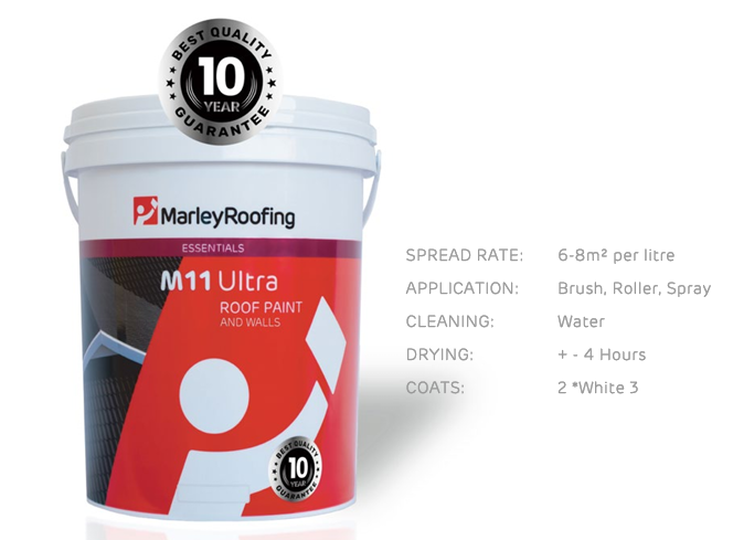 MARLEY M11 ROOF PAINT UL/EME GREEN 20L (