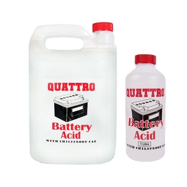 QUATTRO BATTERY ACID 5L