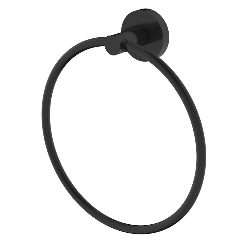 SYDNEY BLACK TOWEL RING