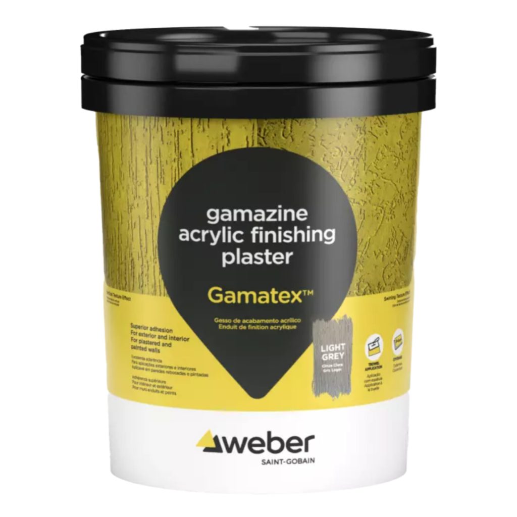 GAMATEX CHARCOAL 25KG.