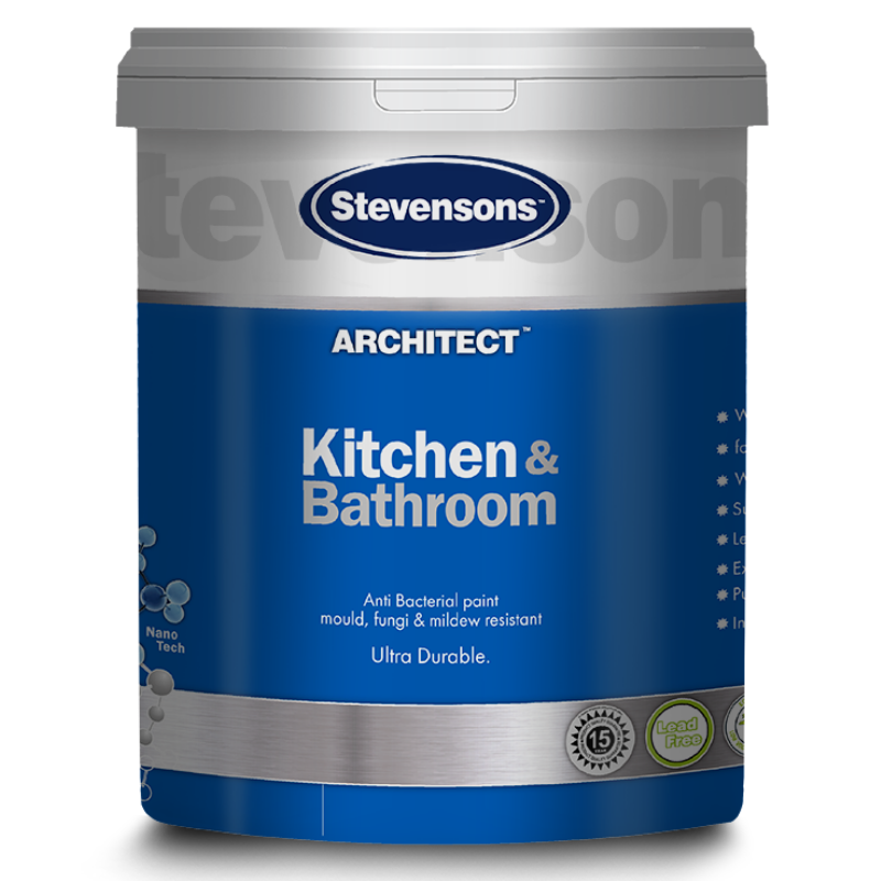 STEV ARC KITCHEN & BATHROOM WHITE 5L