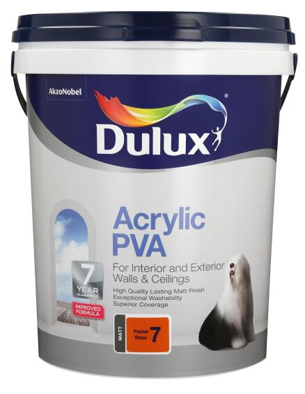 DULUX ACRYLIC PVA BASE 7 PASTEL 1L
