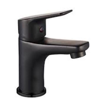 RELISH MATT BLACK BASIN MIXER S/LEVER (