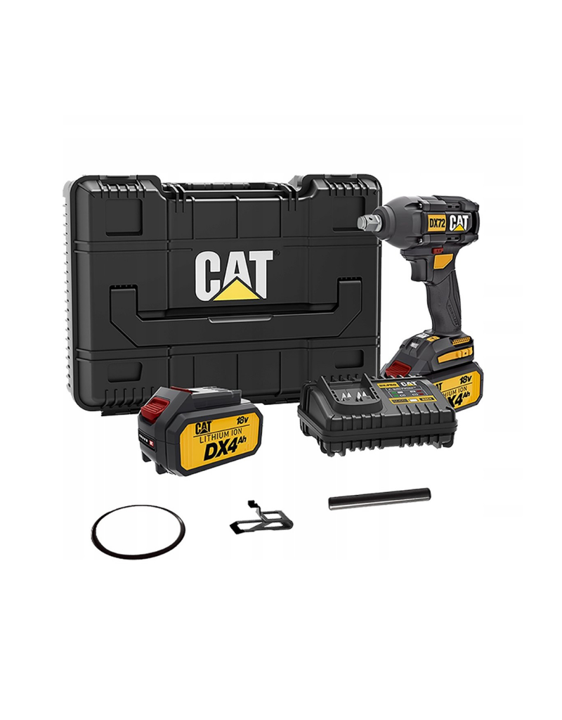CAT 1/2 IMPACT WRENCH BL 350NM 18V KIT