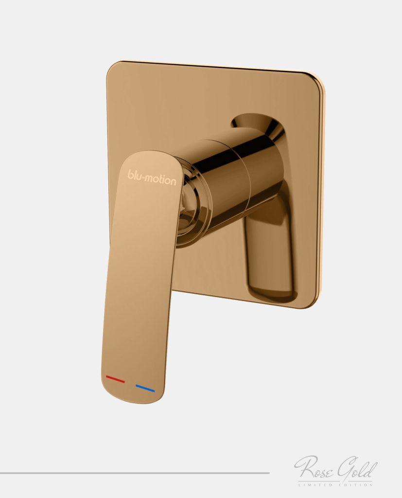BLU-MOTION ROSE GOLD SHOWER MIXER