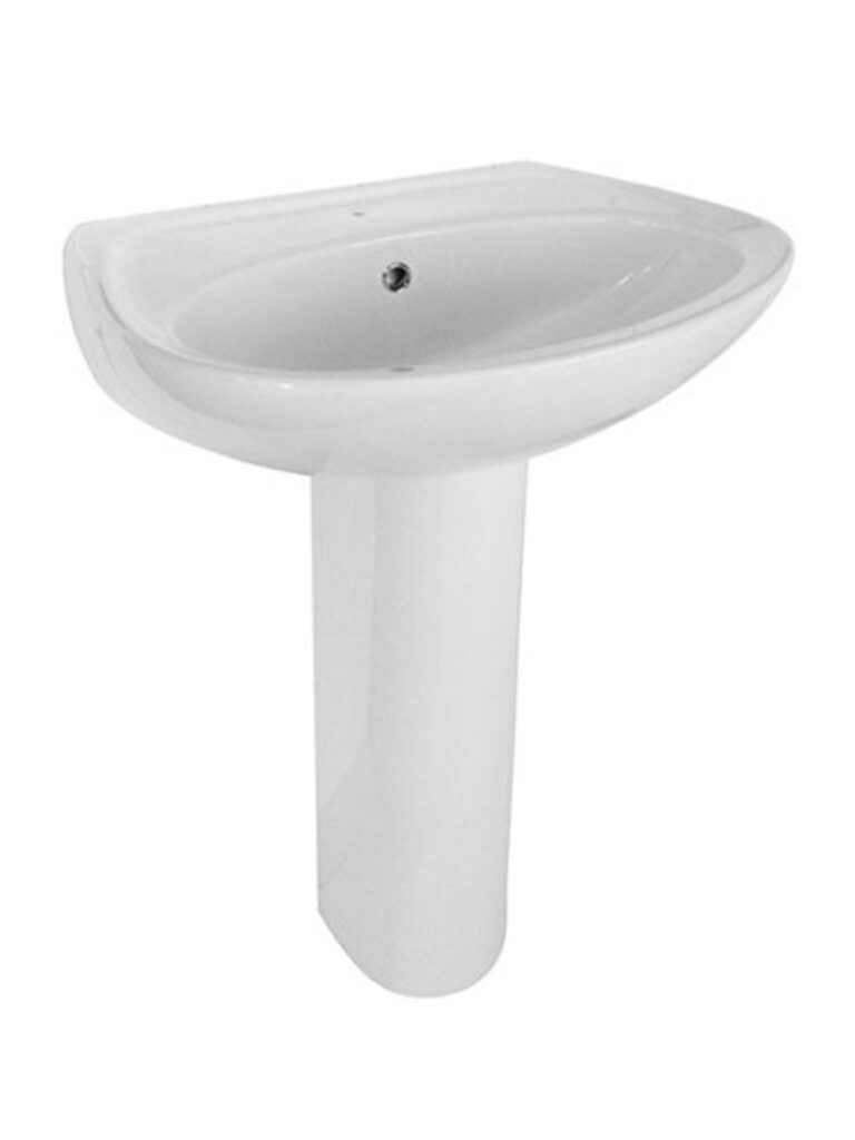BASIN AND PEDAL STAND