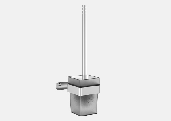 ONYX SILVER TOILET BRUSH