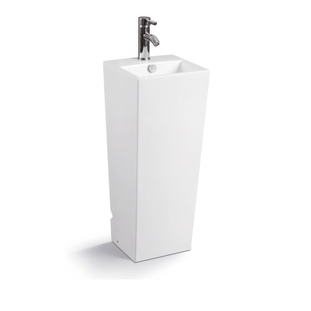 LIVORNO PEDESTAL BASIN (BAS25) WHITE (1X