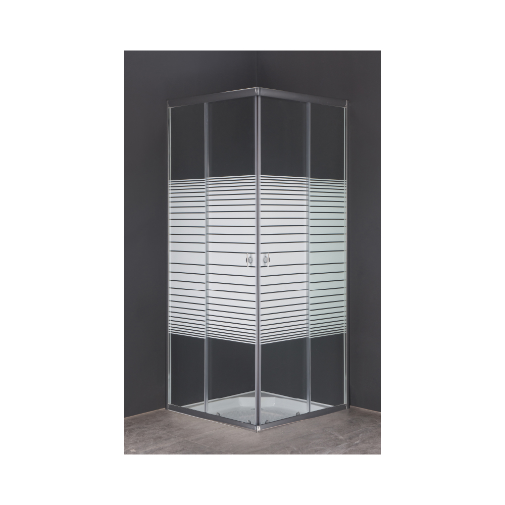 R/S SHOWER DOOR 900X900 SQUARE WHITE ST