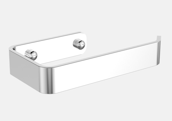 ONYX SILVER TOILET PAPER HOLDER