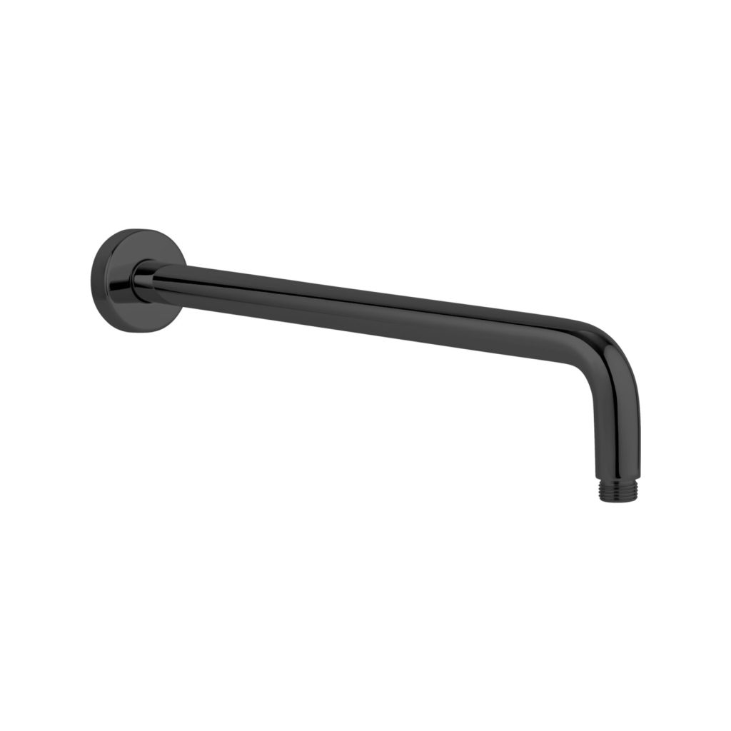 BLU-MOTION BLACK ROUND SHOWER ARM 400M