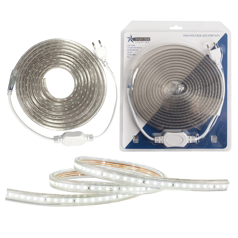 BRIGHT STAR 5M COOL WHI LED 4000K BLISTE