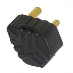 3 PIN TOP PLUG RUBBER 16AMP