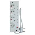 7 WAY MULTIPLUG WITH SOCKETS