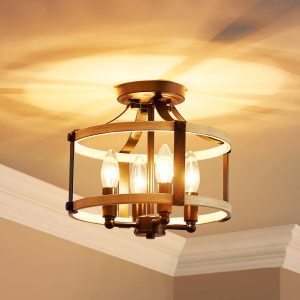 CEILING LIGHT RUSTIC