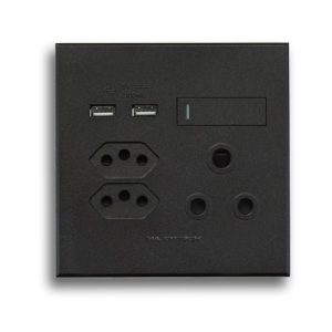 MAJOR TECH SINGLE PLUG+2USB+2V-SLIM