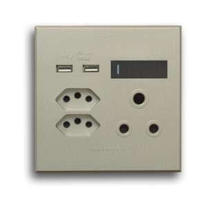 MAJOR TECH SINGLE PLUG +2USB+2V-SLIM