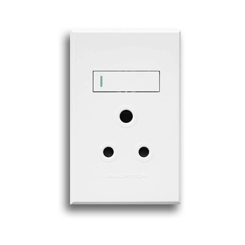 MAJOR TECH SINGLE SWITCH PLUG 4X2