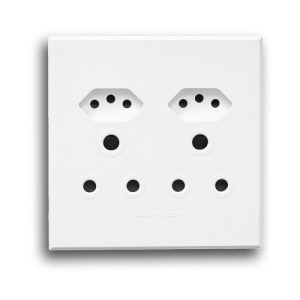 MAJOR TECH DOUBLE SOCKET 2+V-SLIM