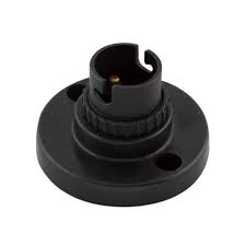 BULB HOLDER BLACK&WHITE B22