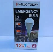 HELLO TODAY EMERGENCY BULB 12W