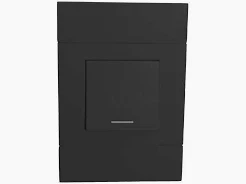 PAYS ISOLATOR SWITCH 4X2 30A D/P BLK&GRY