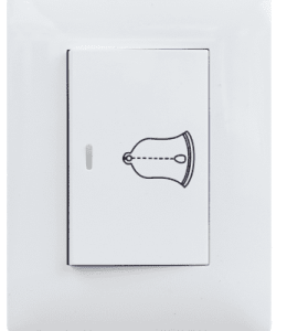 HELLO TODAY DOORBELL SWITCH 4X2 WHITE